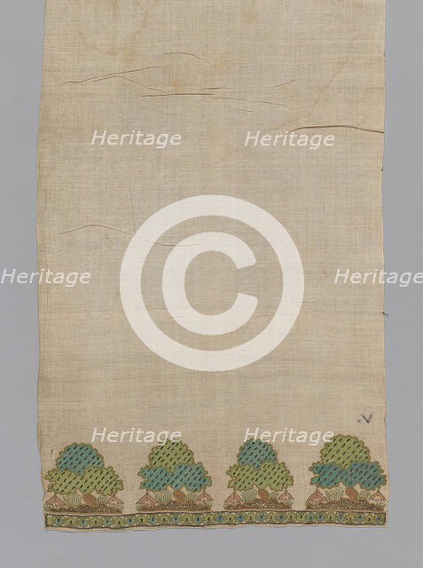Towel or Napkin, Turkey, 19th century. Creator: Unknown.