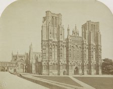Wells Cathedral, Somerset, 1862. Artist: Cundall, Downes & Co.