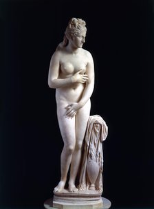 Capitoline Venus (Roman copy from a Greek Original), 2th century BC. Creator: Art of Ancient Rome, Classical sculpture  .