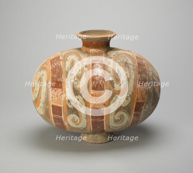 Cocoon-Shaped Flask (Jianxinghu), Qin or early Western Han dynasty, late 3rd/2nd century B.C. Creator: Unknown.