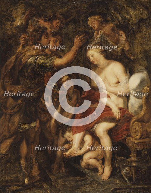The Crowning of Roxana, 17th century. Creator: Peter Paul Rubens.