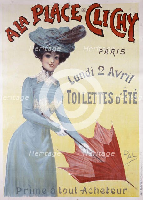 Toilettes d'Ete, c. 1895. Creator: Pal (Jean de Paléologue) (1855-1942).