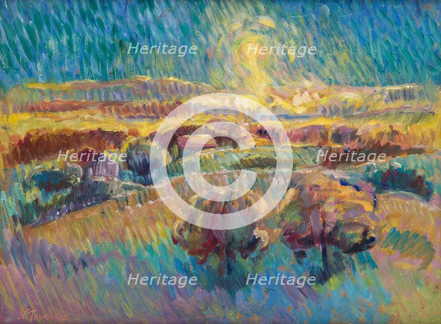 Storm in the Countryside.