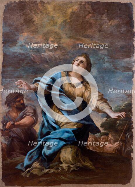 The Martyrdom of Saint Martina, 1660. Creator: Cortona, Pietro da (1596-1669).
