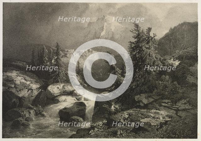 Storm in the Alps. Creator: Alexandre Calame (Swiss, 1810-1864).