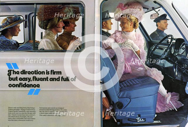 1973 Ford Transit Van advertising brochure. Creator: Unknown.