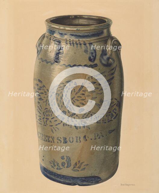 Churn, probably 1938. Creator: John Tarantino.