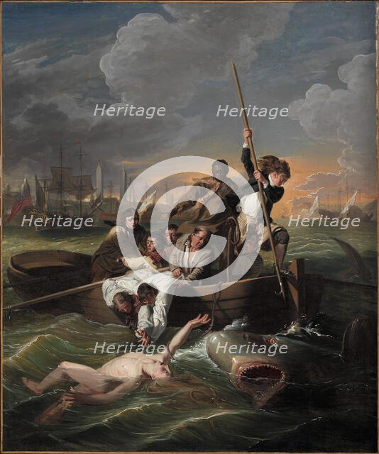 Watson and the Shark, 1782. Creator: John Singleton Copley.