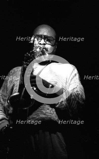 James Moody, Ronnie Scott's Jazz Club, Soho, London, Apr 1987. Creator: Brian O'Connor.