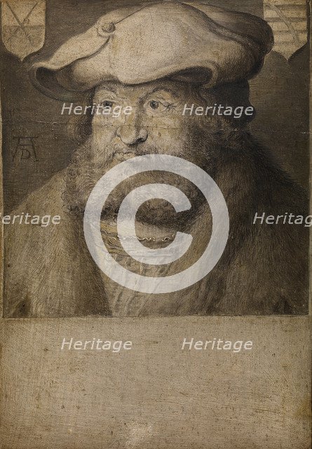 Portrait of  Frederick III, Elector of Saxony (1463-1525), c. 1525. Artist: Dürer, Albrecht (1471-1528)