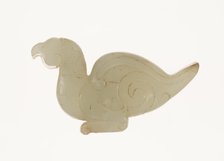 Bird Pendant, Eastern Zhou dynasty, c. 770-256 B.C. c. 4th/3rd century B.C. Creator: Unknown.
