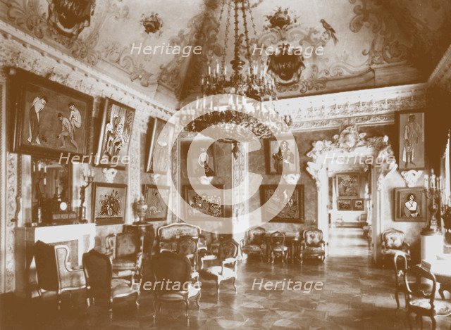 Pink dining room (known as the Matisse Room) in Shchukin's house Artist: Anonymous  