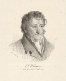 Portrait of F. Thomas, 1798-99 [or ca. 1820]. Creator: Jean-Baptiste Isabey.