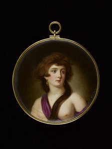 Portrait of a young woman, between 1790 and 1810. Creator: Christian Kanz.