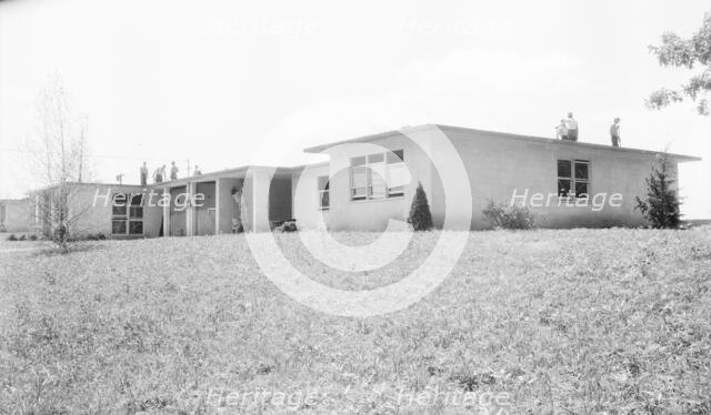 Type house for two families...New Jersey, 1936. Creator: Dorothea Lange.