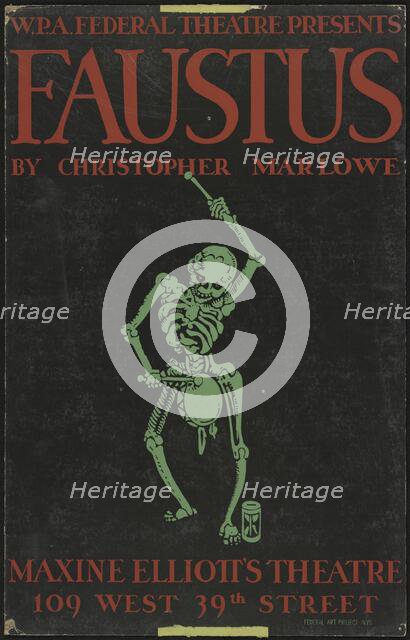 Faustus, New York, [1936]. Creator: Unknown.