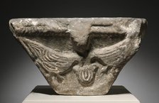 Capital with Birds, 700s-800s. Creator: Unknown.