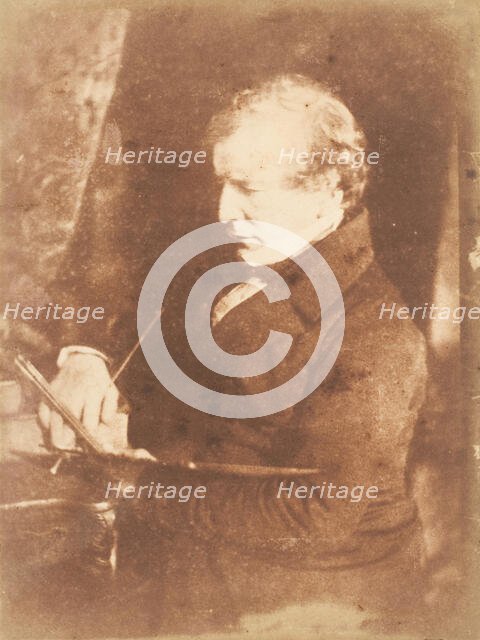 William Etty, R.A., 1843-47. Creators: David Octavius Hill, Robert Adamson, Hill & Adamson.