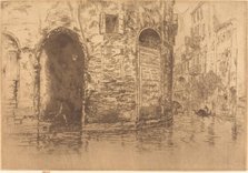 Two Doorways, c. 1879/1880. Creator: James Abbott McNeill Whistler.