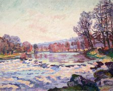 Winter on the Creuse, 1906. Creator: Guillaumin, Jean-Baptiste Armand (1841-1927).
