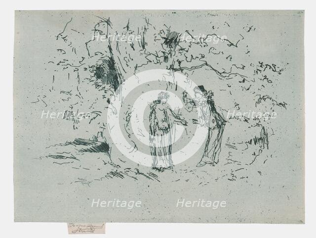 The Pastoral Play, 1888. Creator: Theodore Roussel.