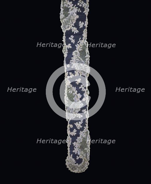 Pair of Lappets, France, 1750s. Creator: Unknown.