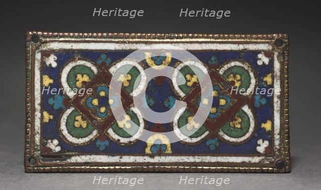 Plaque, probably from a Reliquary Shrine, 1225-1250. Creator: Unknown.