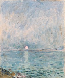 Sea, early 20th century. Creator: Dezider Czölder.