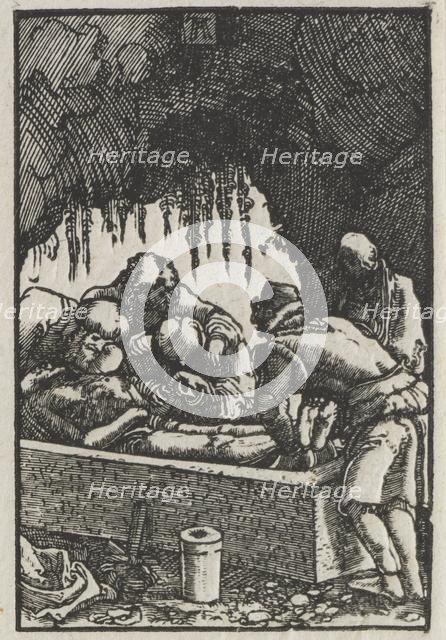 The Fall and Redemption of Man: Burial of Christ, c. 1515. Creator: Albrecht Altdorfer (German, c. 1480-1538).