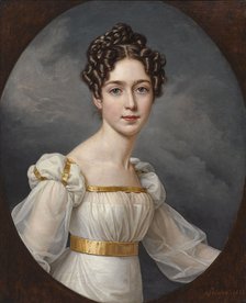 Portrait of Joséphine of Leuchtenberg (1807-1876), Crown Princess of Sweden and Norway, 1823.
