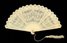 Brisé fan, possibly Chinese, 1870-90. Creator: Unknown.