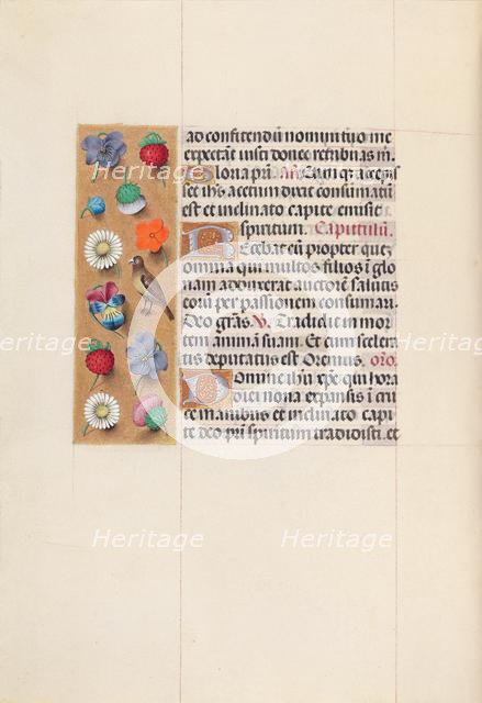 Hours of Queen Isabella the Catholic, Queen of Spain: Fol. 70v, c. 1500. Creator: Master of the First Prayerbook of Maximillian (Flemish, c. 1444-1519); Associates, and.
