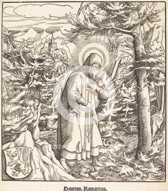 Saint Ramaricus, 1516/1518. Creator: Leonhard Beck.