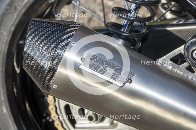 2019 Triumph Thruxton TFC 1200cc. Creator: Unknown.