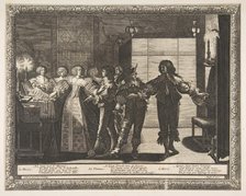 The Bride Taken Home (La Mariée reconduite chez elle), 1633. Creator: Abraham Bosse.