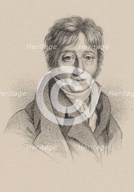Portrait of the composer Jean-François Le Sueur (1760-1837). Creator: Anonymous.