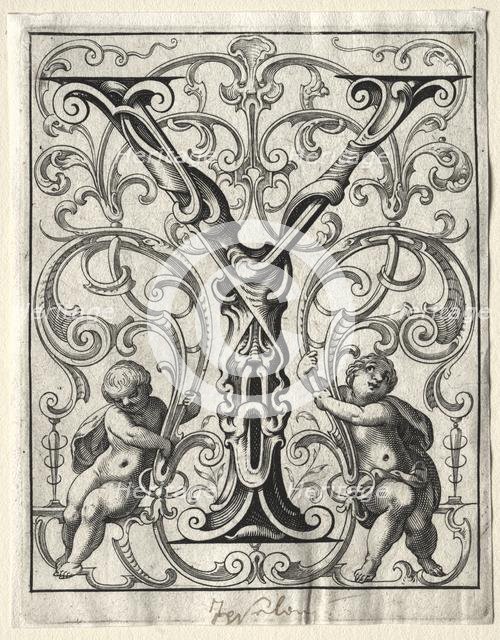 New ABC Booklet: Y, 1627. Creator: Lucas Kilian (German, 1579-1637).