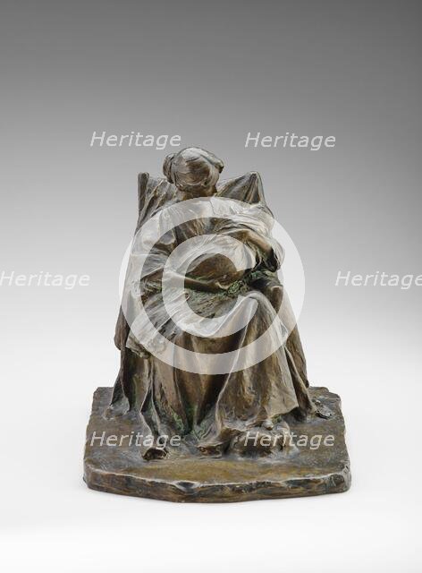 A Young Mother, 1896. Creators: Bessie Potter Vonnoh, Roman Bronze Works.