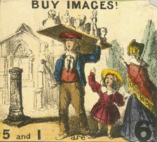 'Buy Images!', Cries of London, c1840. Artist: TH Jones