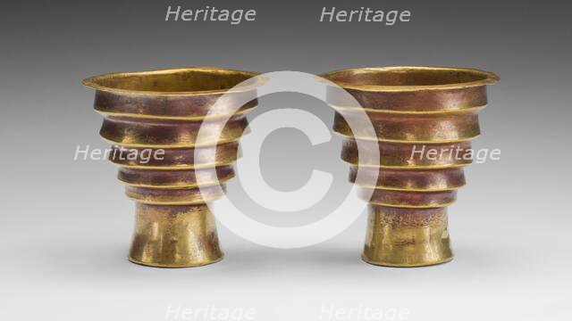 Pair of Beakers, A.D. 1450/1532. Creator: Unknown.