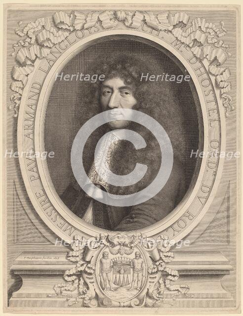 Langlois de Blancfort, 1675. Creator: Pierre Louis van Schuppen.