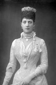 Alexandra (1844-1925), Queen Consort of King Edward VII of Great Britain, c1890. Artist: Unknown