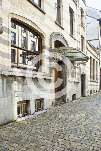 Le Jardin d'Enfants, Brussels, Belgium, (1897), c2014-2017. Artist: Alan John Ainsworth.