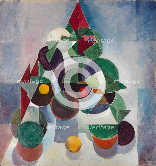 Composition I (Still life), 1916. Creator: Doesburg, Theo van (1883-1931).