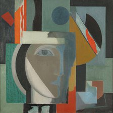 Composition with a Head, c1925. Creator: Ragnhild Kaarbo.