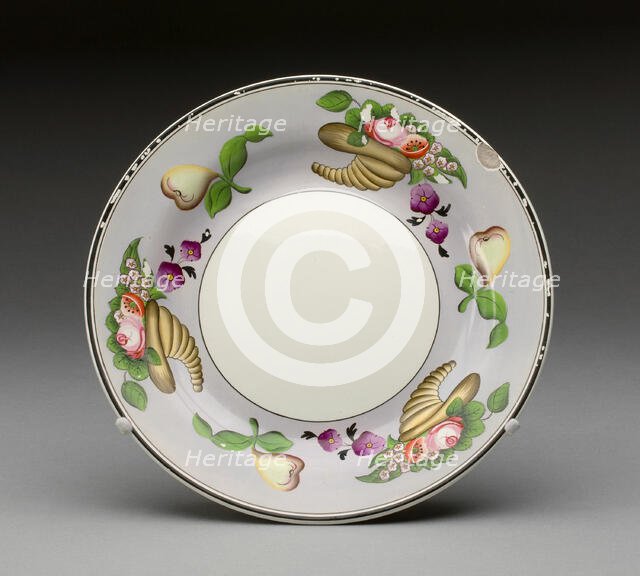 Plate, Burslem, c. 1840. Creator: Wedgwood.