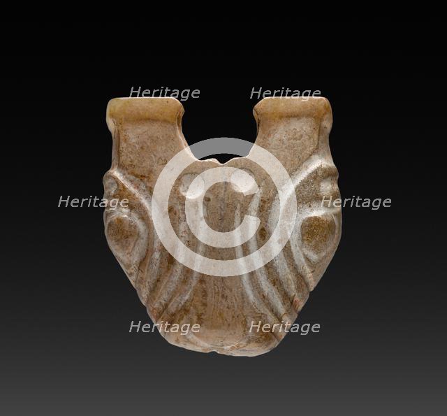 Bovine Mask with Capped Horns, 14th-10th Century BC. Creator: Unknown.