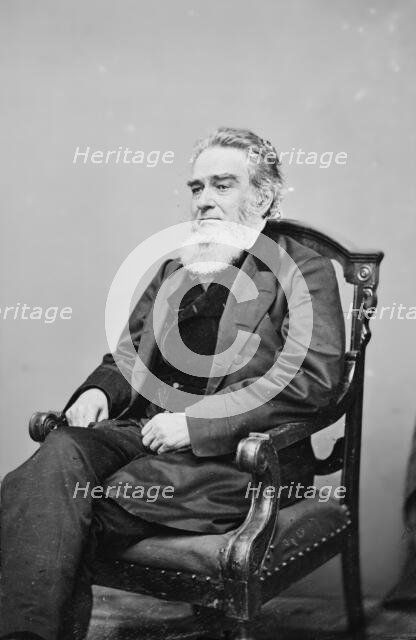Edward Bates, between 1855 and 1865. Creator: Unknown.