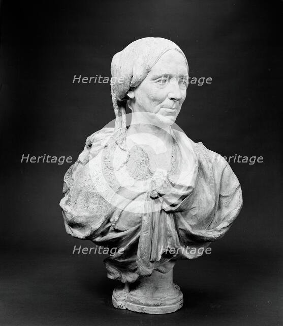 Portrait Bust of Comtesse d'Affry, née Lucie de Maillardoz (1816-1897), 1860/70. Creator: Jean-Baptiste Carpeaux.