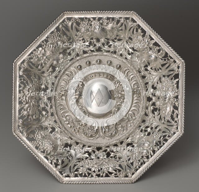 Basket, c1700. Creator: George Lewis.